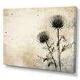thumbnail image 2 of Designart "Simplistic Thistle Art" Thistle Wall Art Prints, 2 of 7