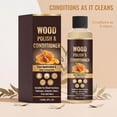 thumbnail image 6 of DAMAI Natural Beeswax & Orange Oil Wood Conditioner, Deep Nourishing Wood Furniture Cleaner & Floor Polish with Oil Wax Blend, Restores Protects Surfaces for Cabinets Tables Doors Trim Home Use, 6 of 9