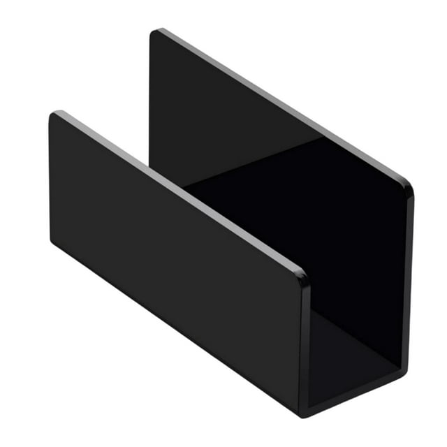 Soporte de escritorio para correo, organizador de sobres, suministros de oficina, vertical, ligero, para clasificación. Negro
