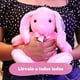 thumbnail image 3 of PELUCHERIA| Conejo de Peluche Everbear. Peluche de Conejo Animales de Peluche Suave, Esponjoso y Resistente. Tam: 23 cm. Elaborado en poliéster. (Pink), 3 of 5