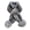 Gray, variant on Womens Winter Scarves Artificial Feeding Rabbit Fur Scarf with Pompom Neck Warmer Warm