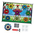 thumbnail image 2 of Juego de fútbol, ​​accesorio de regalo para niños, niñas, lanzamiento de objetivo, juego de fiesta, juguete deportivo interactivo para parque, césped Estilo B, 2 of 9