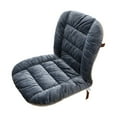 thumbnail image 1 of Soft Seating Cushion with Integrated Backrest Support for Home Use Polyester Fiber Fill Non- Cushion 90x45cm, 1 of 4