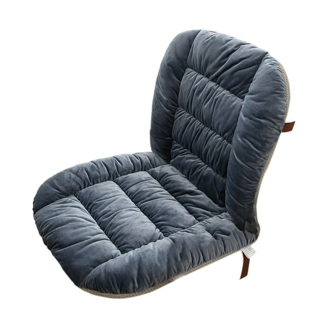 Soft Seating Cushion with Integrated Backrest Support for Home Use Polyester Fiber Fill Non- Cushion 90x45cm