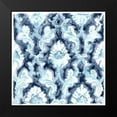 thumbnail image 2 of Vess, June Erica 12x12 Black Modern Framed Museum Art Print Titled - Azure Mosaic Tile IV, 2 of 5