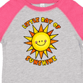 thumbnail image 4 of Inktastic Little Ray of Sunshine Cute Smiling Yellow and Orange Sun Boys or Girls Toddler T-Shirt, 4 of 5