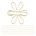 thumbnail image 4 of Metal Paperclips,100Pcs Funny Planner Clips Flower Shape Paperclips Arrowhead Paper Clips Modern Innovation, 4 of 14