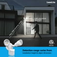 LEONLITE LED Security Light, Motion Sensor Flood Lights Outdoor, 20W