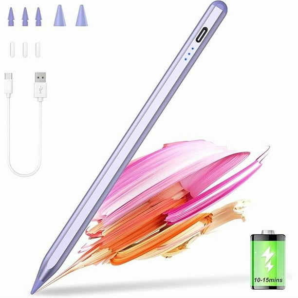 wonima11 5X Fast Charge Stylus Pen for iPad(2018-2024), Apple Pencil 2nd Generation, iPad Pencil Compatible with Apple iPad Pro 11&12.9 inch, iPad Air 3/4/5th, iPad 6-10th, iPad Mini 5/6th