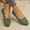 Green, variant on Womens Flats Ballet Flat Shoes Plus Size Casual Fashion Solid Color Soft Sole Slip On Shoes for Spring Summer Daily Walking