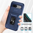 thumbnail image 2 of Funda para GANGXUN Google Pixel 8A - Soporte metálico, Función magnética, Azul, 2 of 5