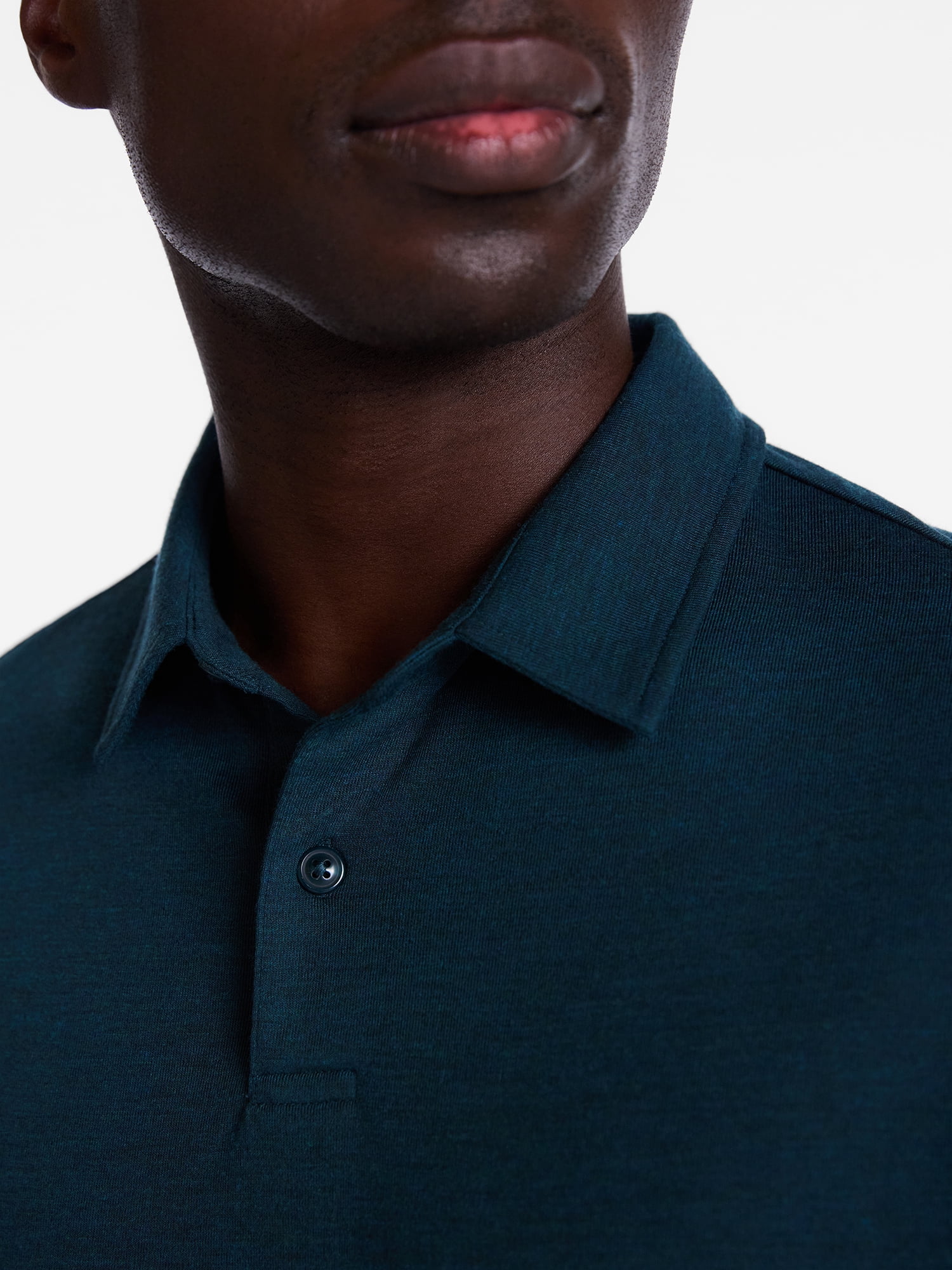 George Men's and Big Men's Double Knit Polo Shirt with Short Sleeves, Sizes S-5XL