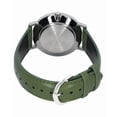 thumbnail image 3 of Casio Standard Analog Green Leather Strap White Dial Quartz MTP-VT03L-7B Men's Watch, 3 of 3