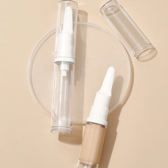 UPOUART 6Pcs 6.09X0.75X0.75in Essence Pump Bottles Tiny Liquid Container for Cosmetic Users