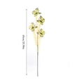 thumbnail image 3 of Artificial Butterfly Branch Decorative Arrangement - Polyester, 65cm Flower Bouquet for Vase, Table Centerpieces, Weddings, Parties, and Home Decor - Hot Pink Yellow, 3 of 5