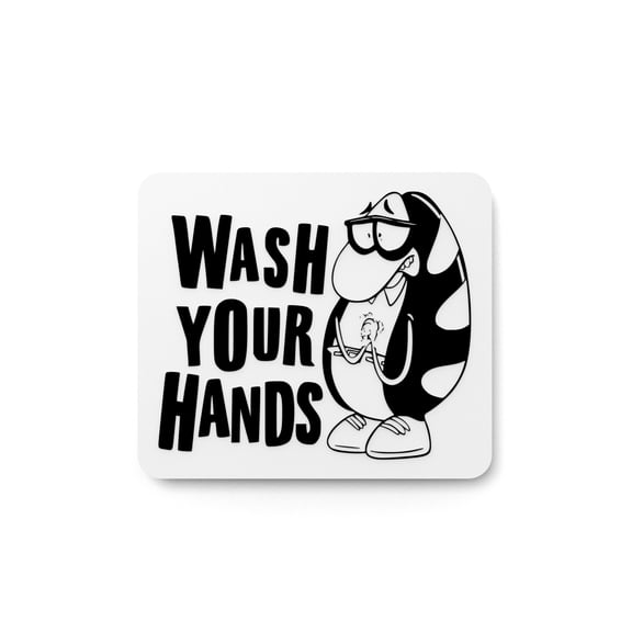 Wash Your Hands | Funny Sign for Bathroom, Kitchen, or Office