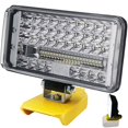 thumbnail image 1 of AMERTEER Wireless LED Work Light 204W 8600 LM with 130° Pivoting Head Compatible with XR 18V 20V Flex Volt 20V 60V Lithium Battery Comping Torch Light, 1 of 4