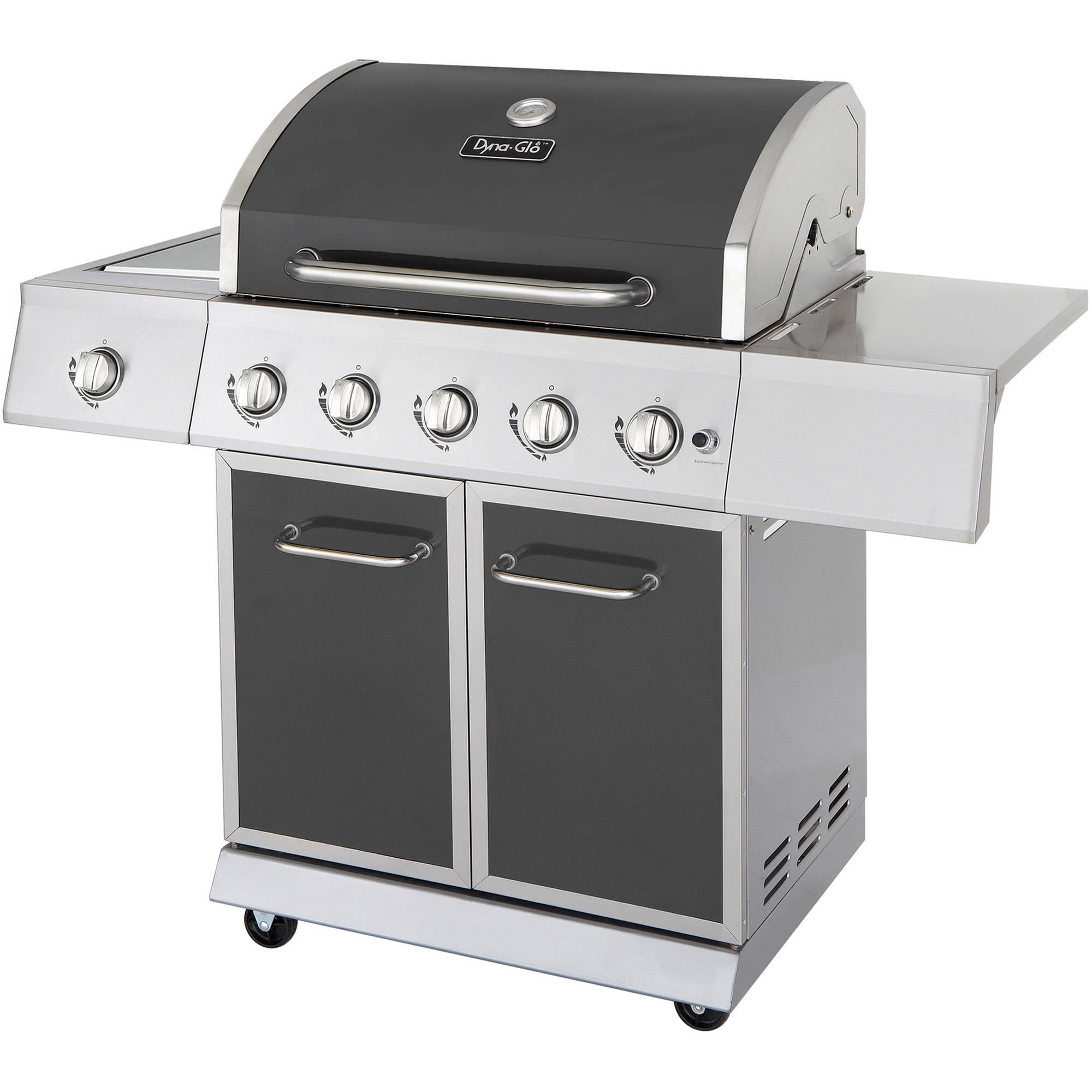 Dyna-Glo DGE530GSP-D 5-Burner Gunmetal LP Gas Grill by GHP Group, Inc.