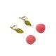 thumbnail image 3 of Qarigey 1 par de bonitos pendientes estéticos para mujer, pendientes de aniversario para oficina y niñas, joyería con fecha, regalo personalizado para Ropa, zapatos y accesorios Miscelánea Tipo 5 Qarigey AP011149-05, 3 of 6