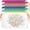 Multicolor, variant on 20pcs Mesh Zipper Pouch, A3 17x12 Inches Large Reusable Zipper Pouches for Organizing Classroom and Storage, Extra Large Zipper Bags, Board Game Storage, Puzzle Bags