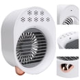 thumbnail image 4 of Ventilador De Aire Acondicionado, Portátil Puede Agregar Hielo Y Agua Enfriador De Aire Ventilador Enfriador De Aire Para Viajes Al Aire Libre Camping Senderismo Para El Hogar, 4 of 7