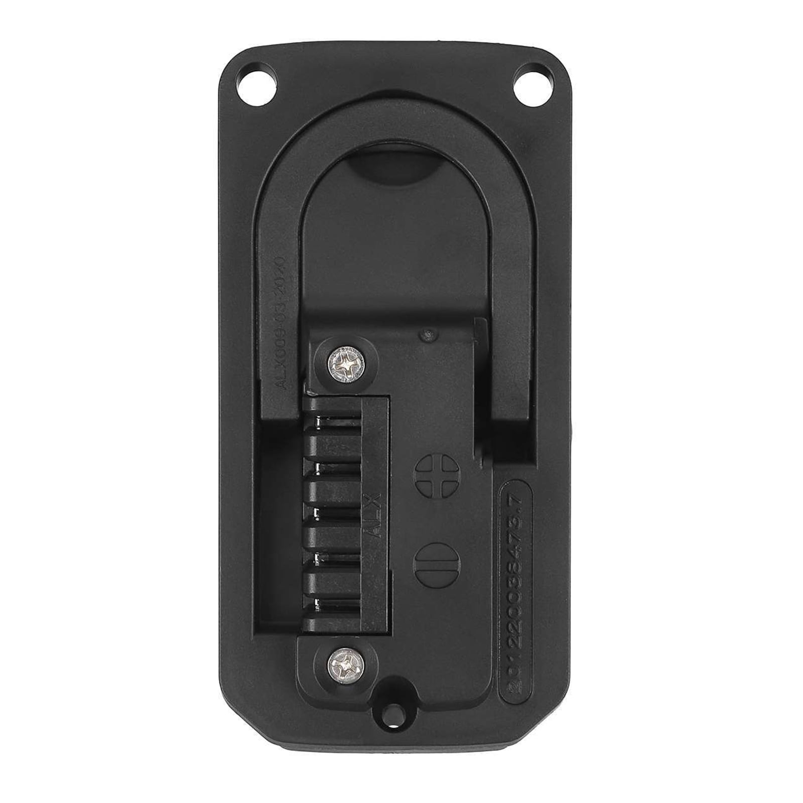 Antitheft Compartment Lock With Charging Port Protector Electric Bike Lock Connection Board Cover