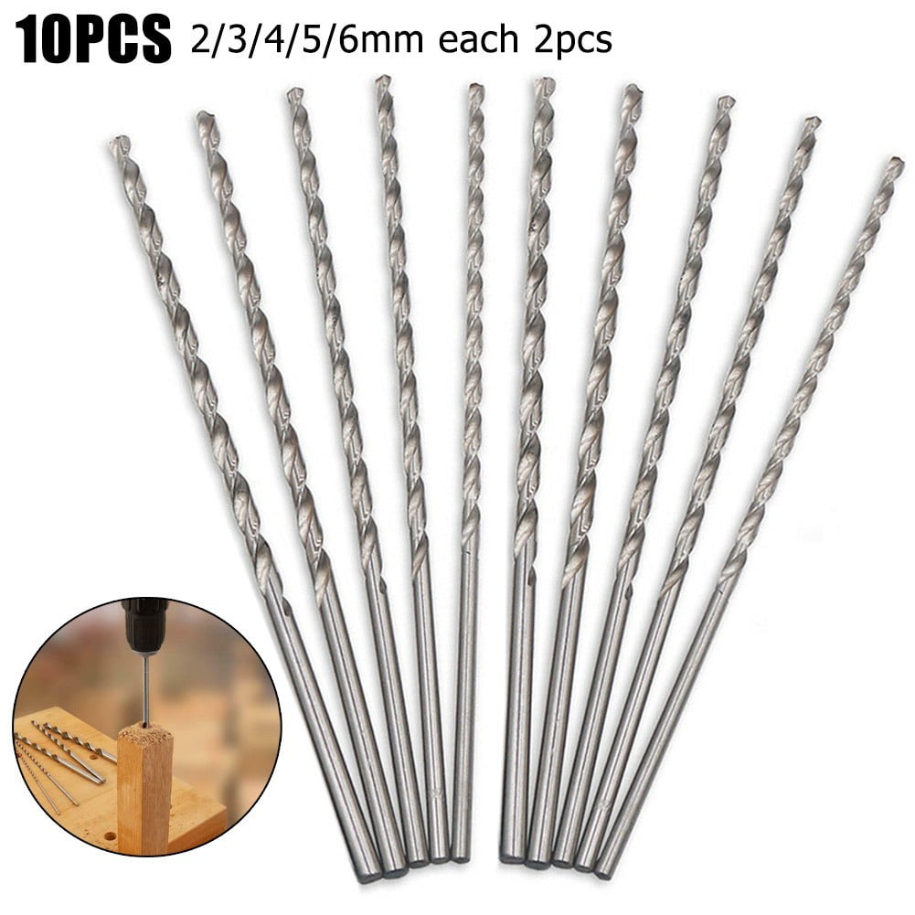 10pcs 2-6mm Metal Drilling 160mm Extra 