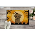 thumbnail image 2 of Carolines Treasures BB1792MAT Halloween Chocolate Labrador Tapis Intérieur et Extérieur - 18 x 27 Po, 2 of 4
