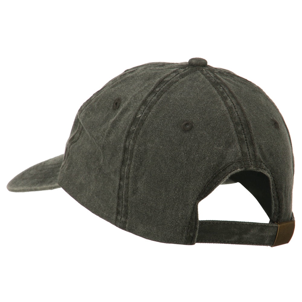 Texas State Bluebonnet Flower Embroidered Cap - Black OSFM