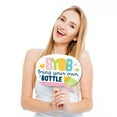 thumbnail image 2 of Big Dot of Happiness Funny Colorful Baby Shower - Gender Neutral Party Photo Booth Props Kit - 10 Piece, 2 of 5