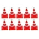 thumbnail image 2 of 10 mini conos de tráfico para carretera, colgantes de señales de aparcamiento, barricadas de seguridad, juguetes de tráfico para joyería, collares, pulseras y pendientes, 2 of 8