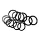 thumbnail image 4 of unbranded 40Ud Anillos De Llave Negros De Metal Con Seguro Para Uso En Accesorios Y Llaves, 4 of 8