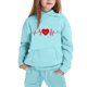 thumbnail image 4 of TaTaai Valentine's Day Kids Hoodie and Pants Set, Heart Print Two Piece Outfit, Cute Couple Matching Wear Gift, 4 of 4