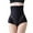 Black, variant on Clearance Sale 2025 Women's Panties Women'S High Waisted Belly Stripes Bump Color Lifting Buttocks Shaping Panties