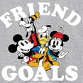 thumbnail image 3 of Mickey & Friends - Friend Goals - Men's Long Sleeve T-Shirt, 3 of 5