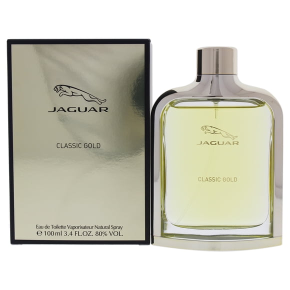 Perfume EDT Spray Jaguar Jaguar Classic Gold EDT Spray Caballero 3.4 oz