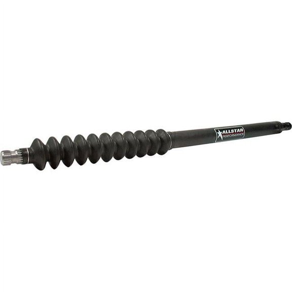 Allstar Performance ALL52170 Steering Shaft (Collapsible) - 24-1/2in Long - 3/4-20 Spline - Collapses 7in - Steel - Blk Painted - Each