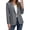Gray blazer women, variant on Womens Long Sleeve Blazer Business Casual Open Front Work Office Suit Jackets Ladies One Button Blazers with Pockets White,L