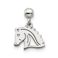 thumbnail image 1 of 925 Sterling Silver Mio Memento Dangle Horse Charm Pendant; for Adults and Teens; for Women and Men, 1 of 3