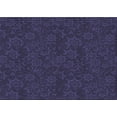 thumbnail image 1 of Ahgly Company Indoor Rectangle Patterned Deep Periwinkle Purple Area Rugs, 6' x 9', 1 of 6