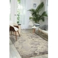 thumbnail image 2 of Nourison  Somerset Area Rug Grey 5'3" x 7'5" Latex Free Polyacrylic,Synthetic Abstract 6' x 9' Indoor Living Room,Dining Room,Bedroom, 2 of 7