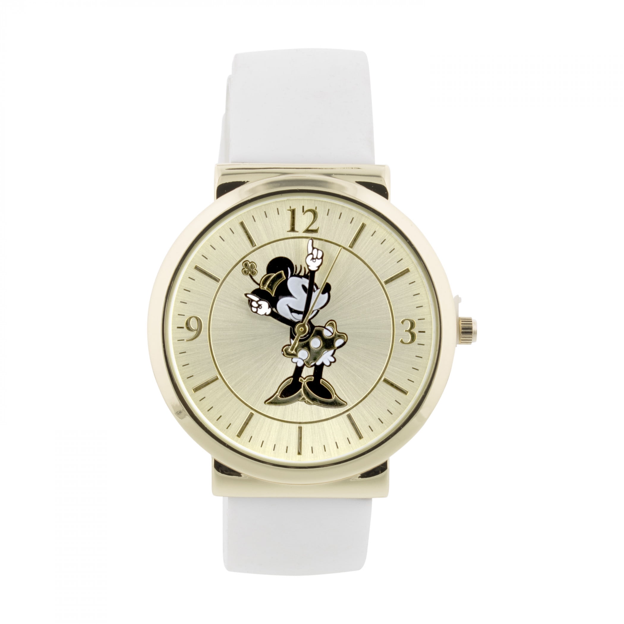 DISNEY- Women’s Watch - White Face with Iconic Gold Mickey Mouse Amazon.com: Citizen Women main image 2