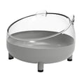 thumbnail image 4 of Caja de baño de arena para hámster, casa de baño de Animal PEQUEÑO, baño transparente para hámster, bañera para hámster, erizo, Chinchilla, rata y gris, 4 of 8