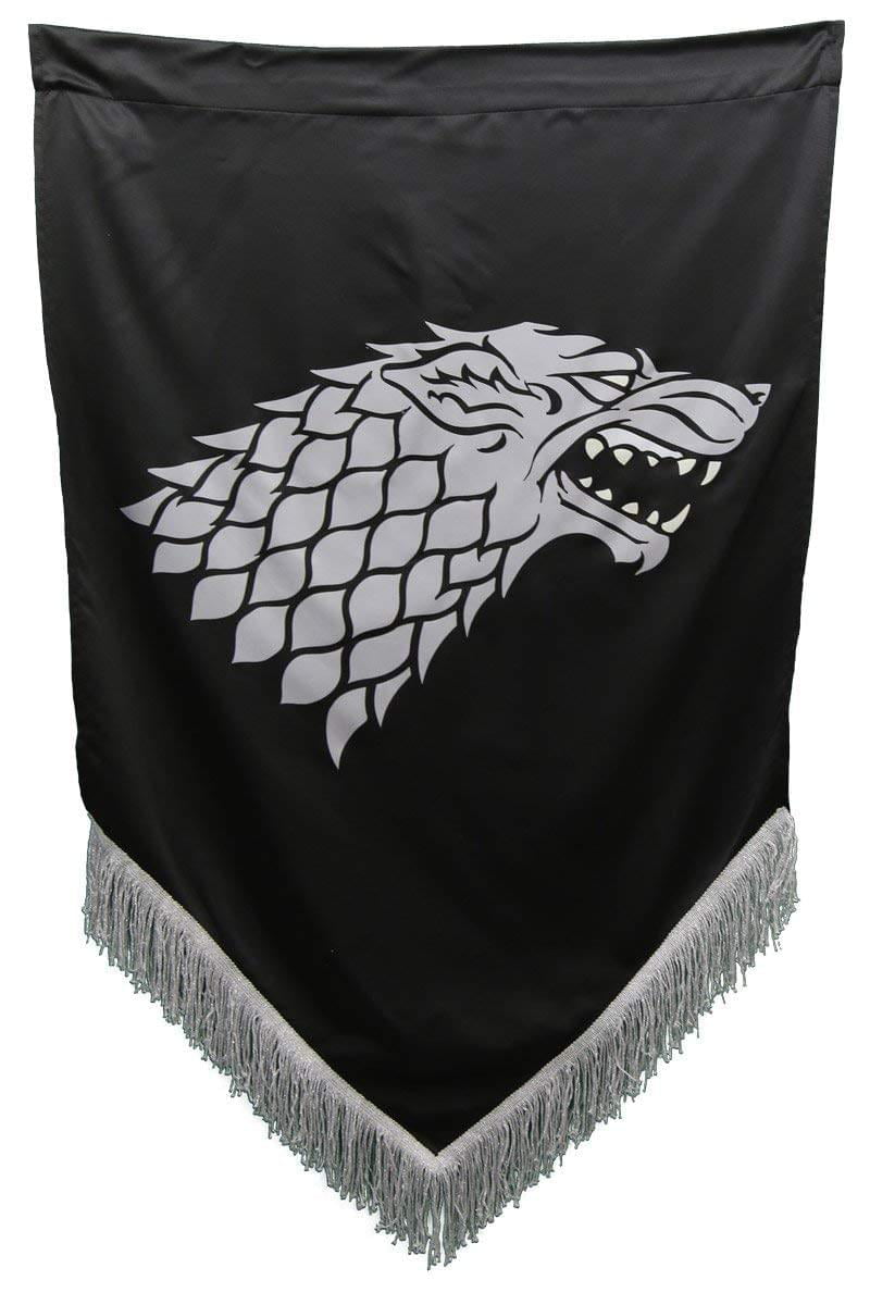 US Game of Thrones Poster Print House Stark Banner Flag Decor 45x150CM Decor 