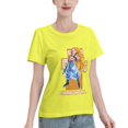thumbnail image 2 of T-Shirt Basique à Manches Courtes pour Femmes Super Saiyan, 2 of 6