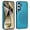Blue for Samsung Galaxy S24 5G, variant on Design for Galaxy S24 5G Case with Credit Card Holder Slot PU Leather Wallet Phone Cases Stand Kickstand Durable Shockproof Protective Cover for Samsung S 24 Women Men 6.1 inch Green