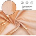 thumbnail image 4 of Orange Modern Shower Curtain, Orange Mix Gold Ombre Marble Texture Luxury Bathroom Curtain Waterproof Fabric Machine Washable with Hooks, 72" Wx84 L, 4 of 6