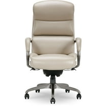 La-Z-Boy Bonded Leather Desk Chair, Beige