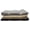 Black-Grey-Natural-Oyster, variant on Burlap Fabrics Colored Burlap Bundle - Burnt Sienna Natural White Yellow 2 Yards Each 4 Pack