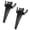 Black, variant on Volumes Enhancing Hair Clips For Men Seamless Design Styling Accessories For Daily Use